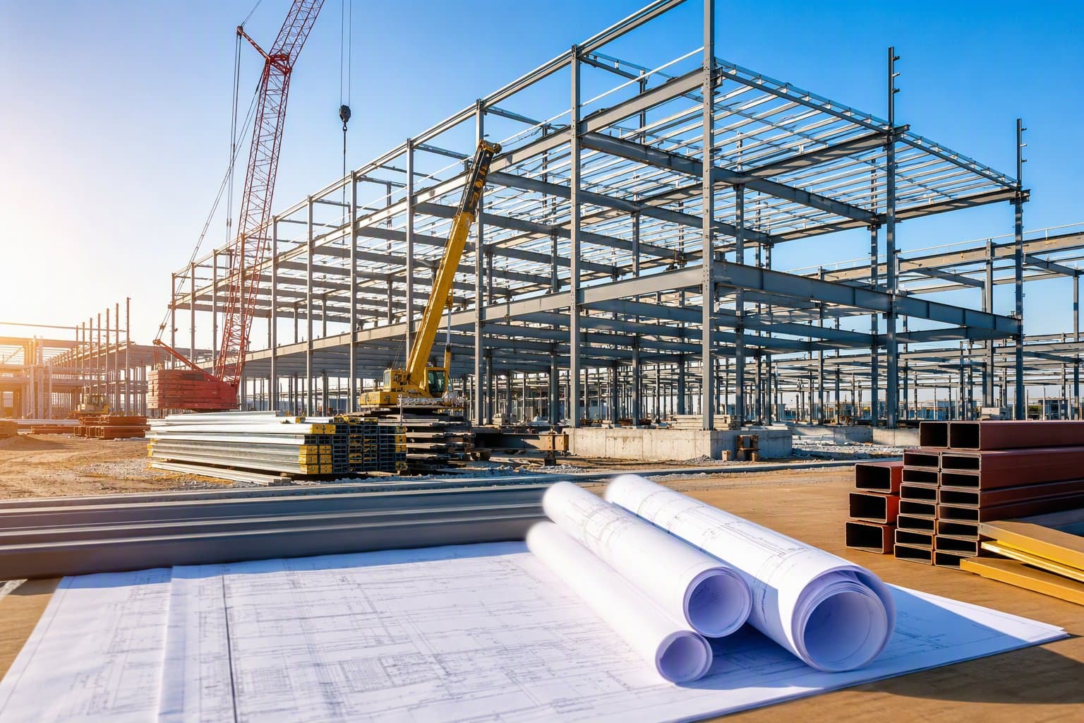 Factory Construction - illustration, Jake Team LLC