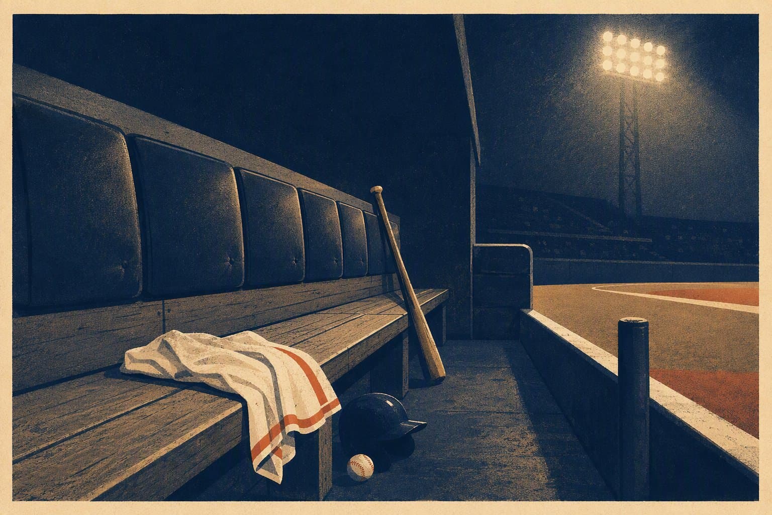 bullpen victory - illustration, Jake Team LLC