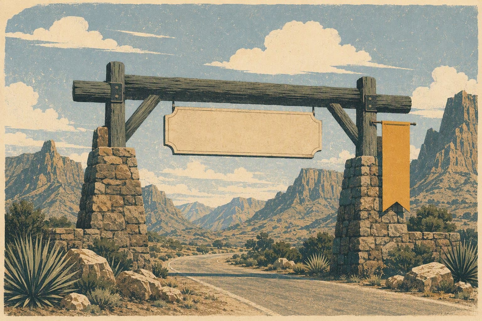 Free National Parks - illustration, Jake Team LLC