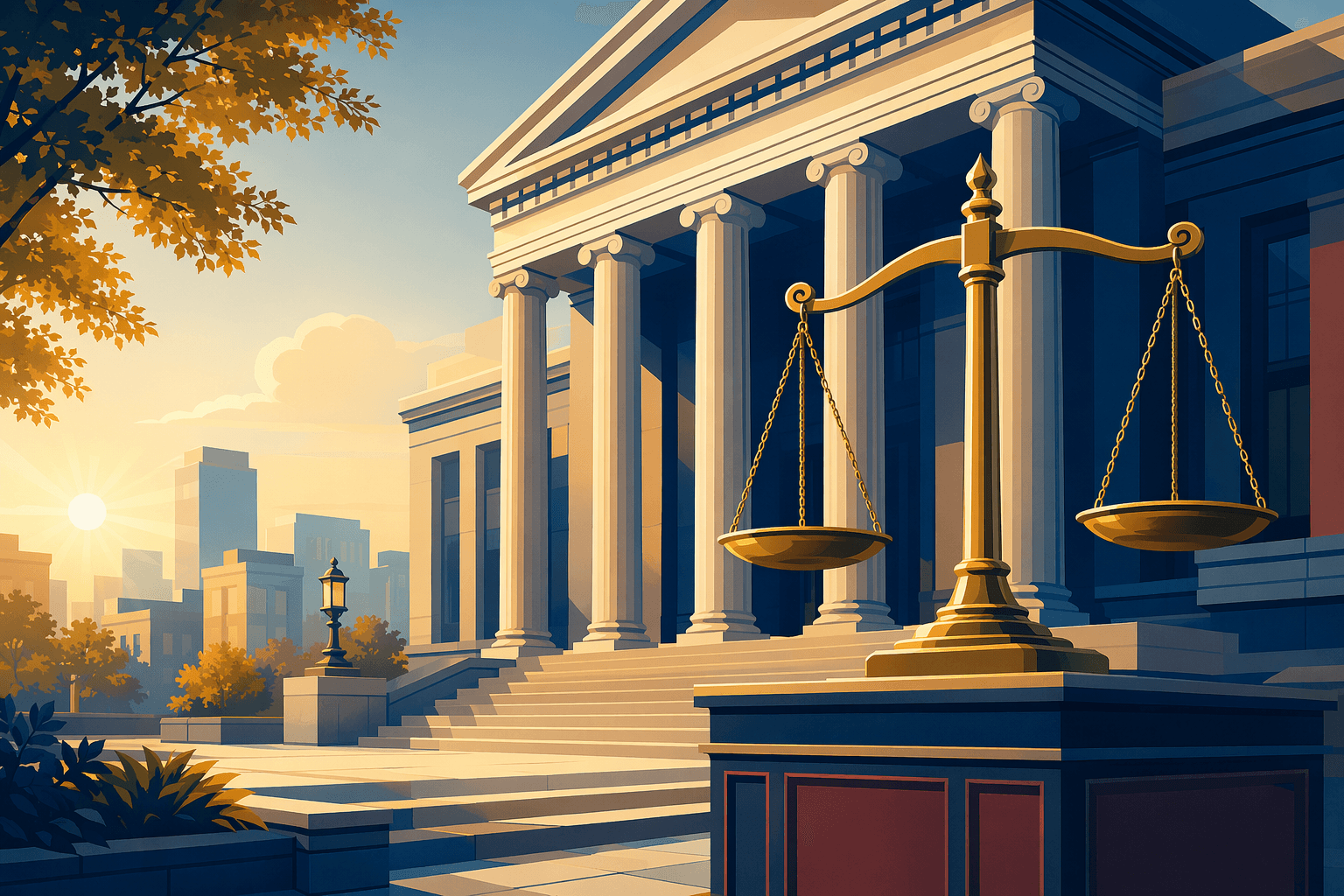 Justice and Investigation - illustration, Jake Team LLC