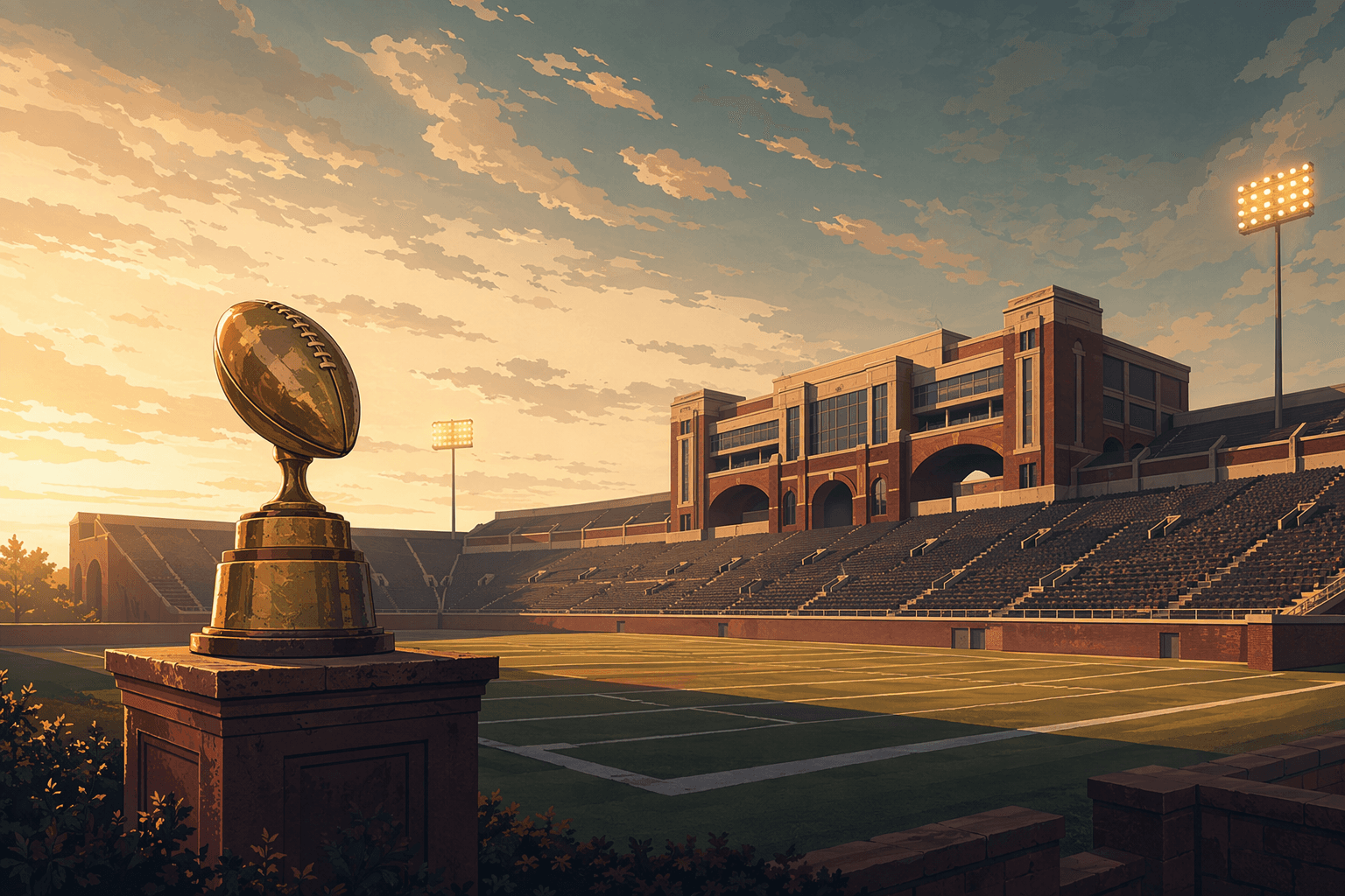 College Football Preview - illustration, Jake Team LLC