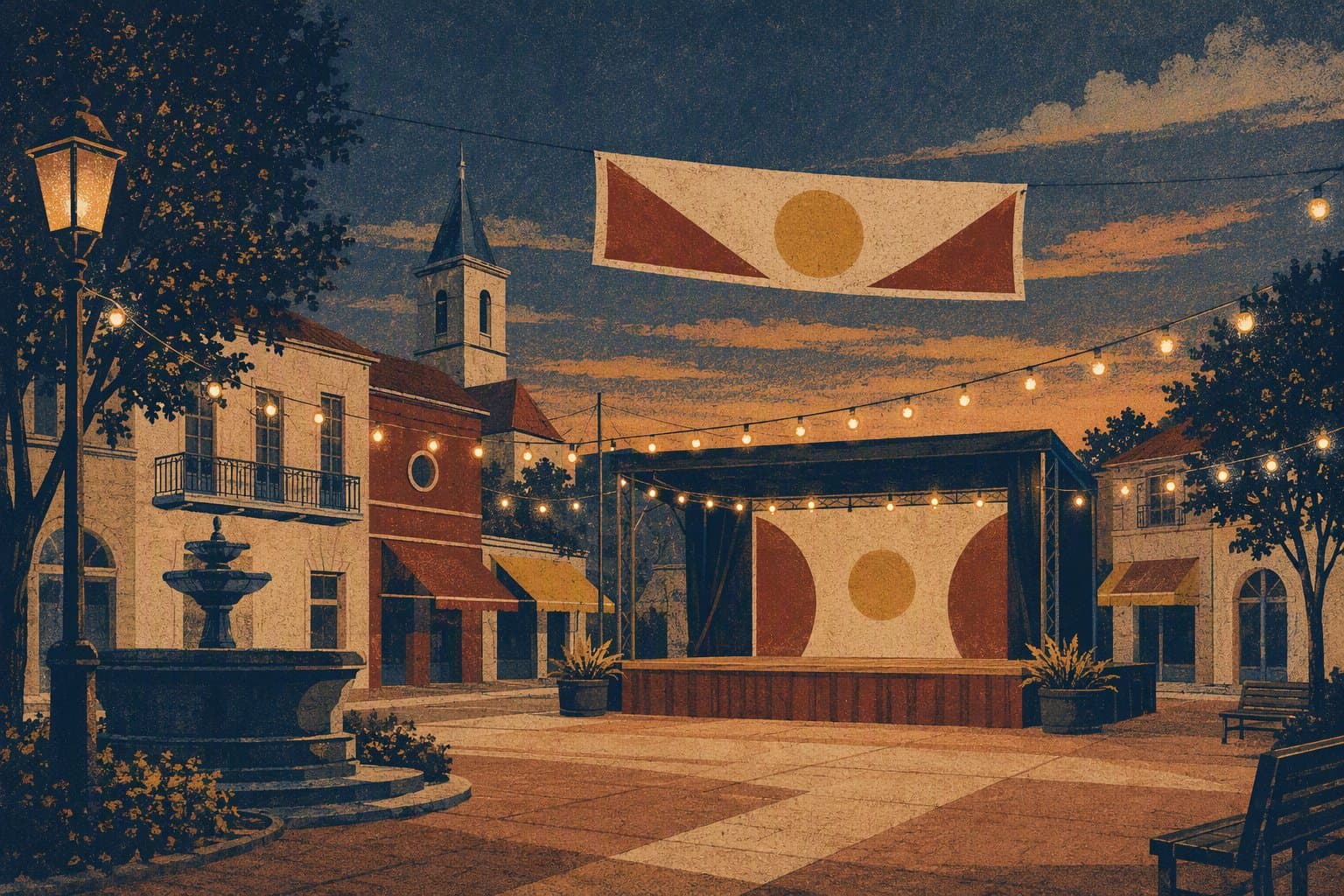 Community Festival - illustration, Jake Team LLC