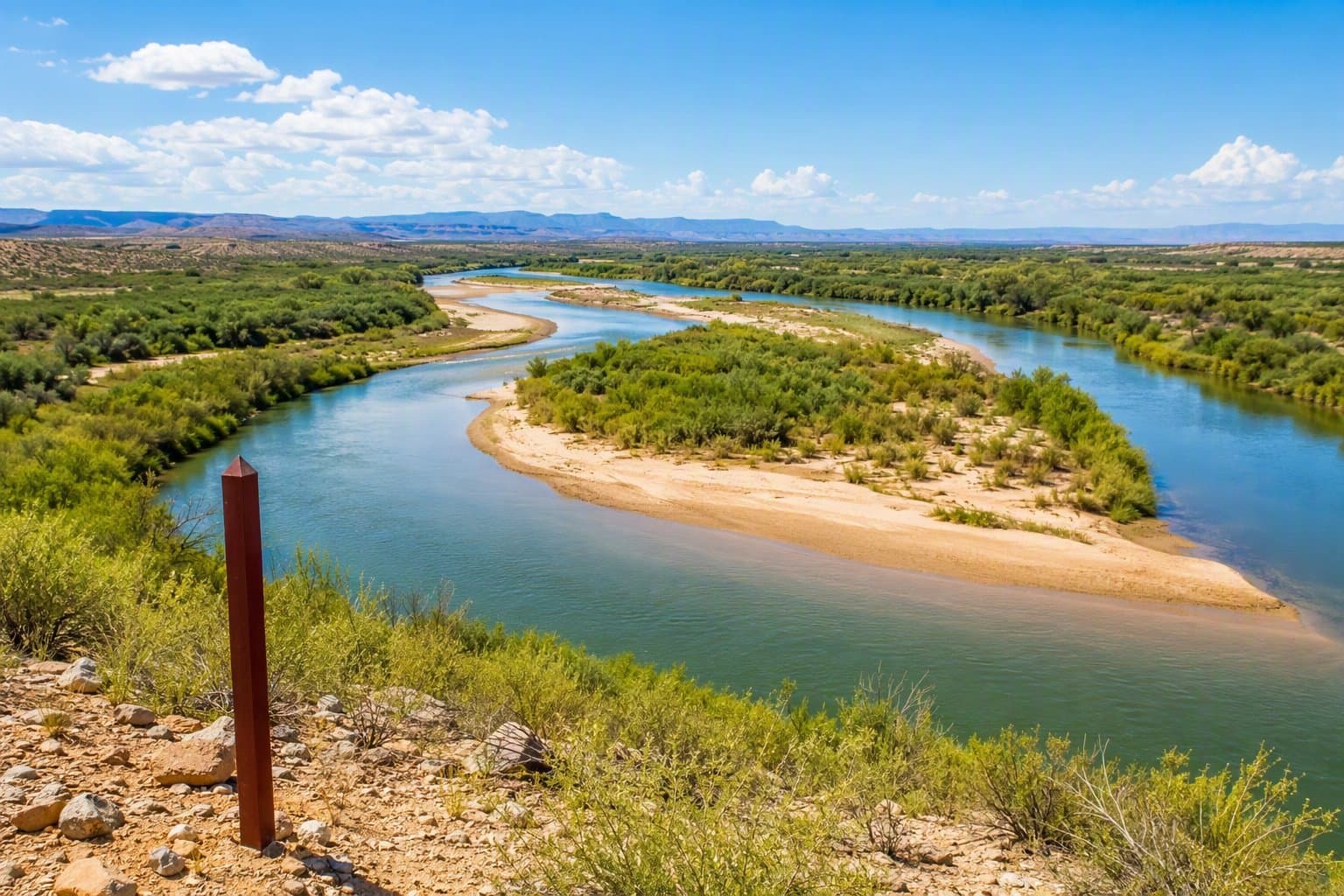 Rio Grande Islands - illustration, Jake Team LLC