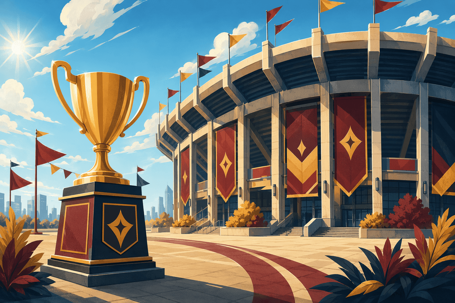 Baseball Victory - illustration, Jake Team LLC