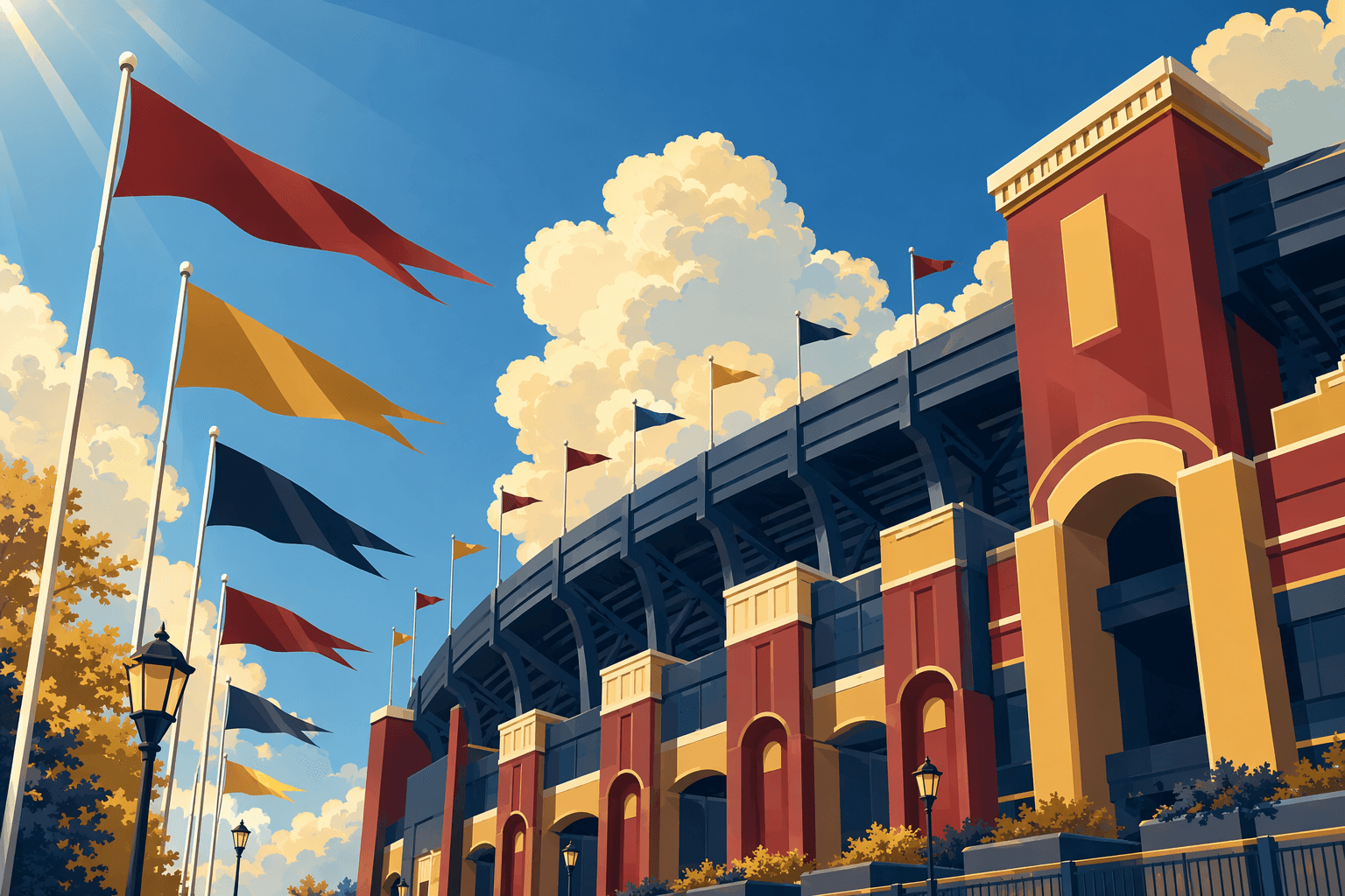 Victory Stadium - illustration, Jake Team LLC