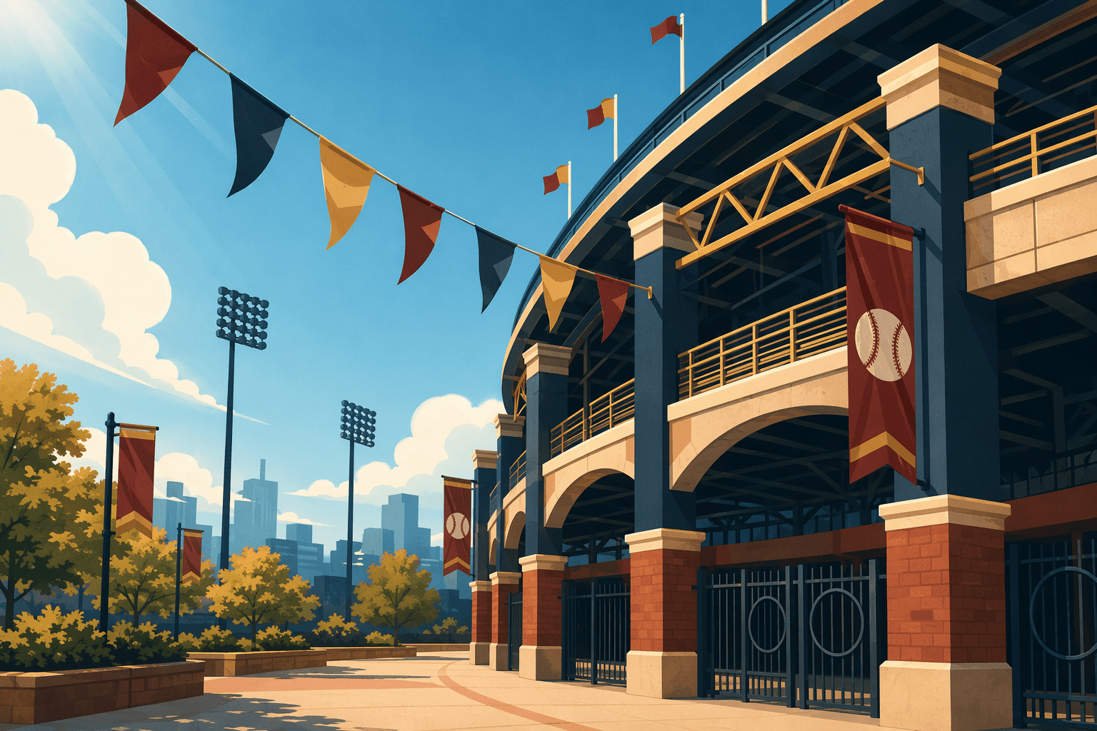 Baseball Victory - illustration, Jake Team LLC