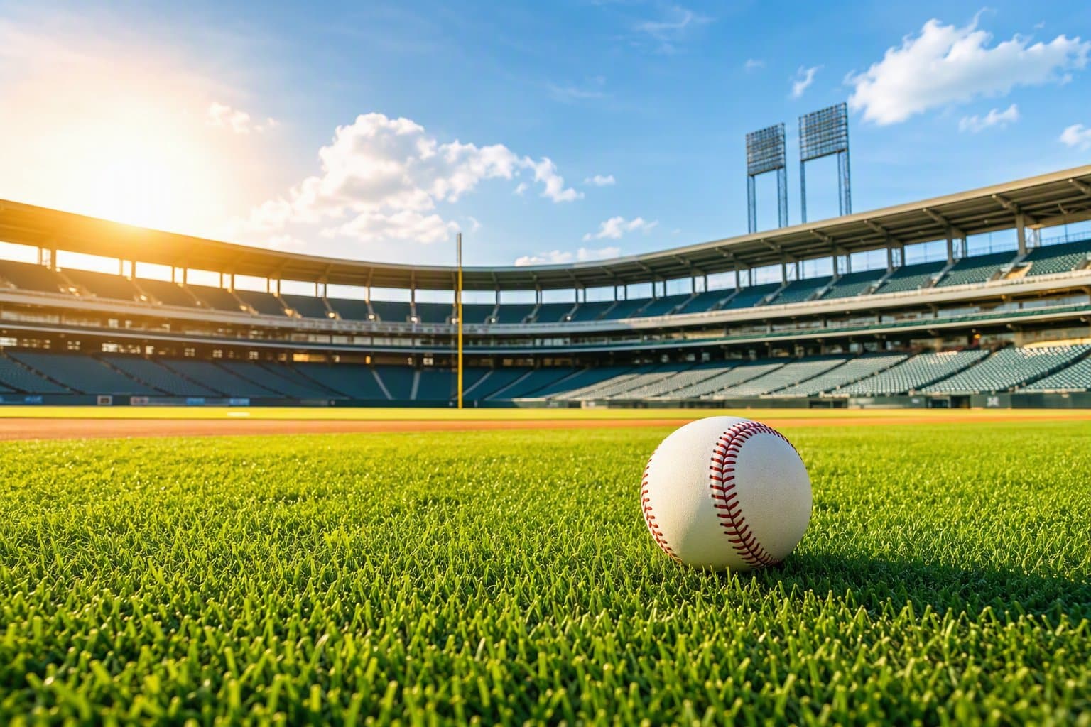 Empty stadium light - illustration, Jake Team LLC