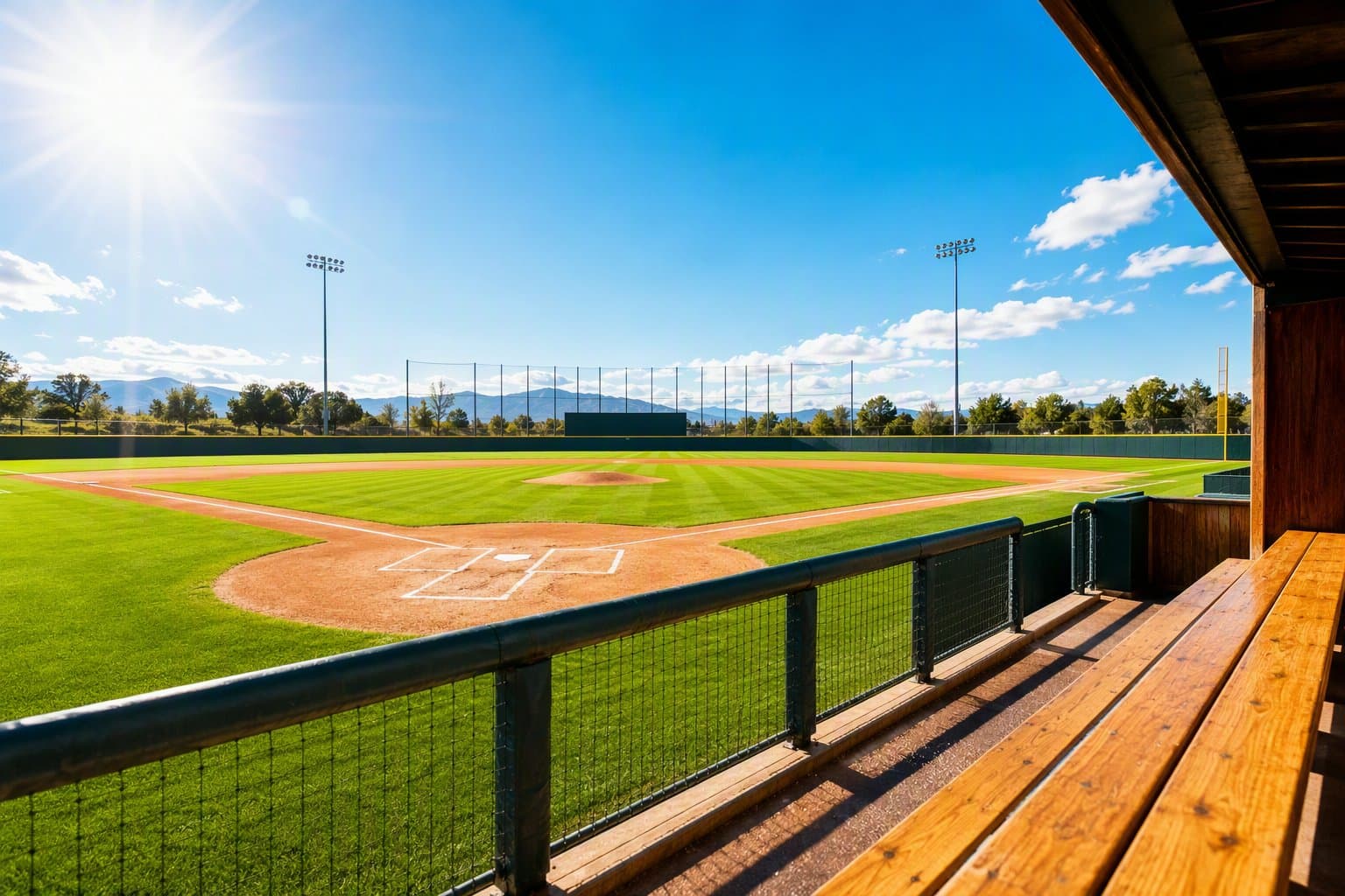 Baseball Stadium - illustration, Jake Team LLC