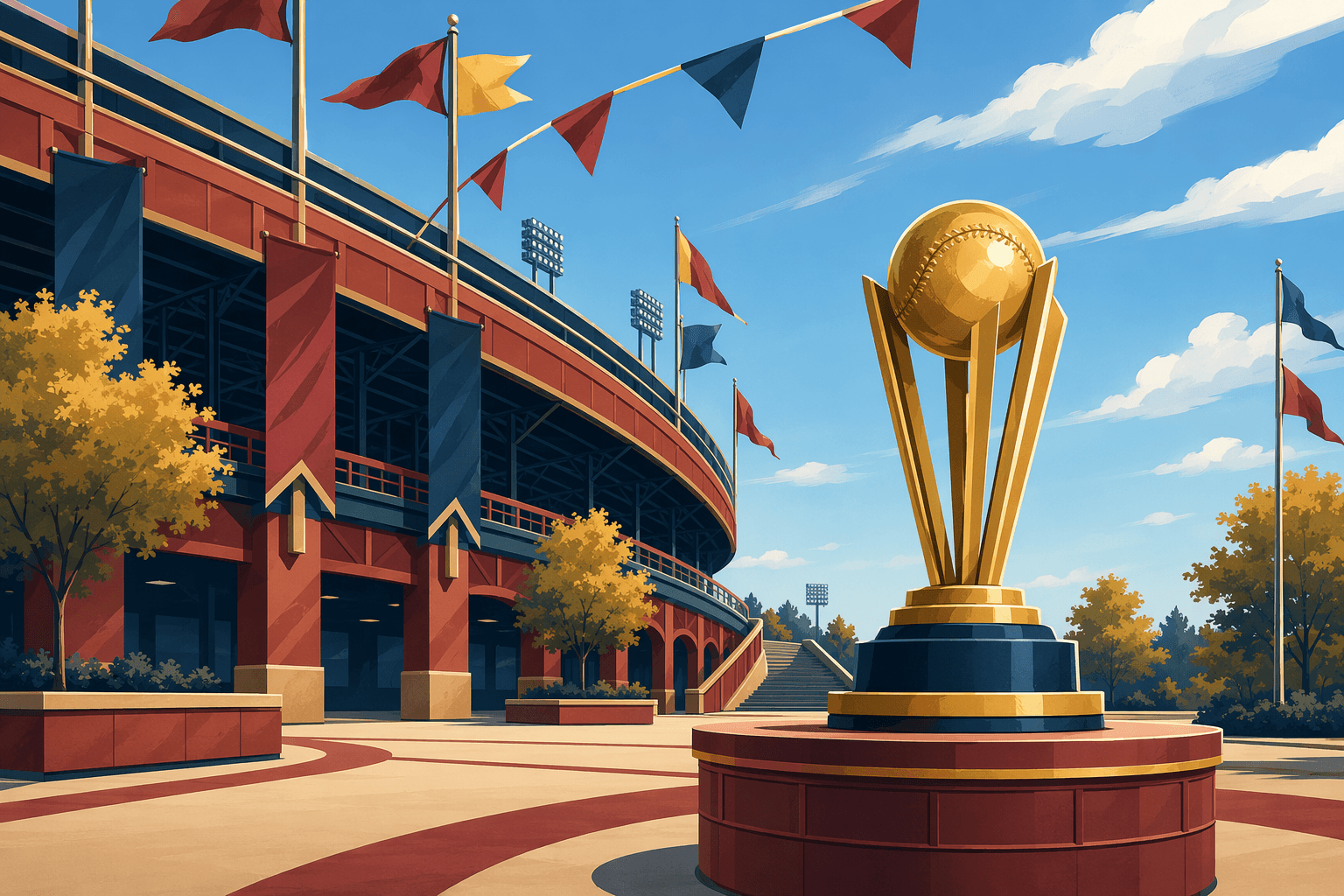 Baseball Victory - illustration, Jake Team LLC