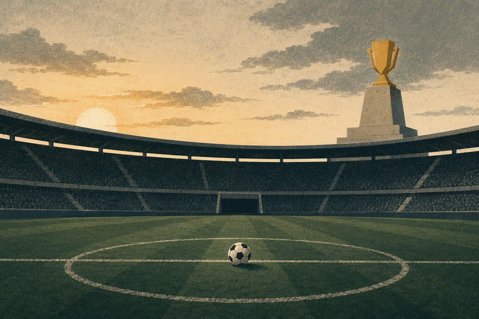 Soccer Match - illustration, Jake Team LLC