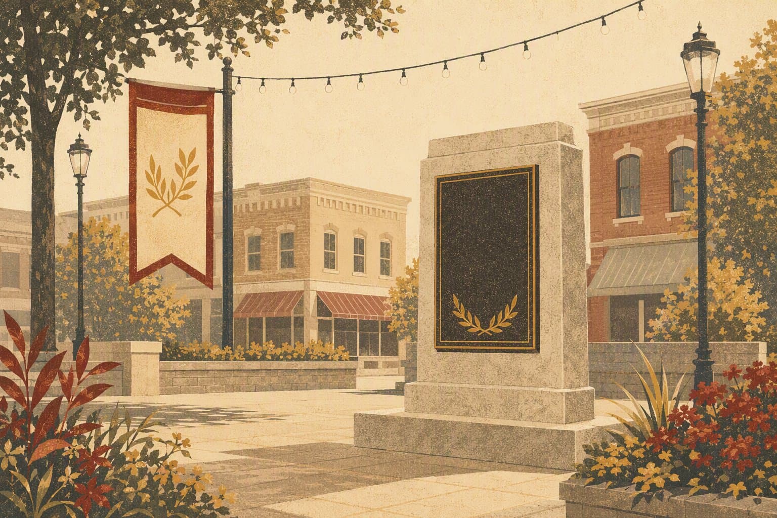 Community Memorial - illustration, Jake Team LLC