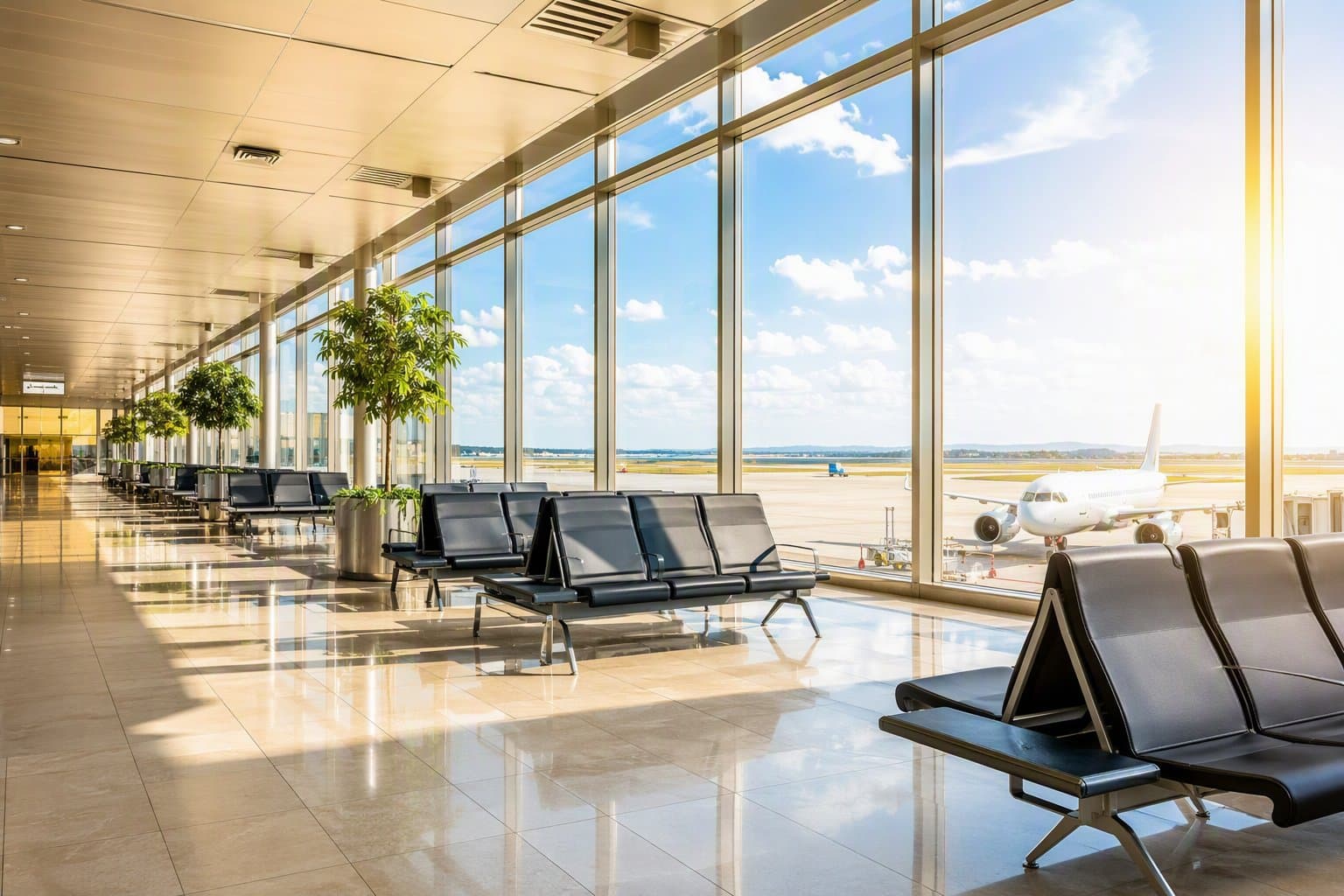 airport terminal - illustration, Jake Team LLC