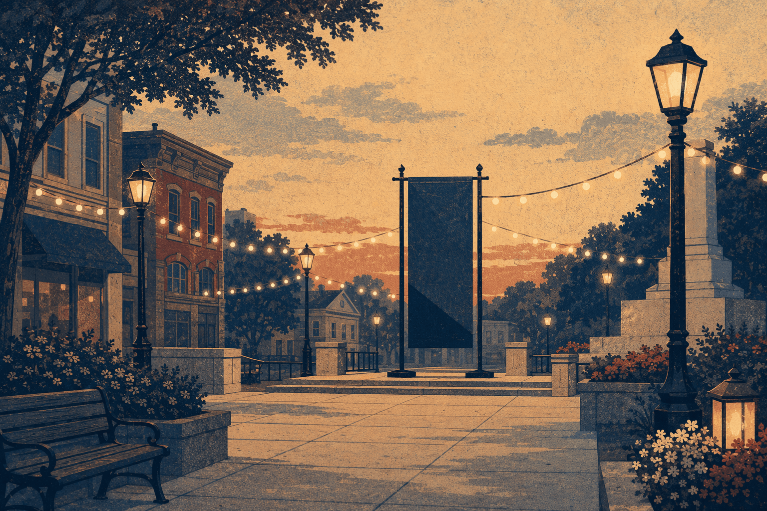 Memorial Run Tribute - illustration, Jake Team LLC