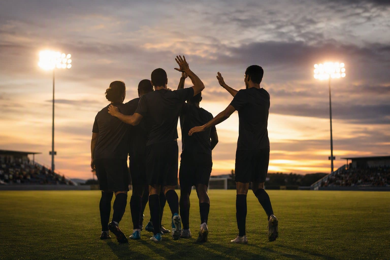 Soccer Victory - illustration, Jake Team LLC