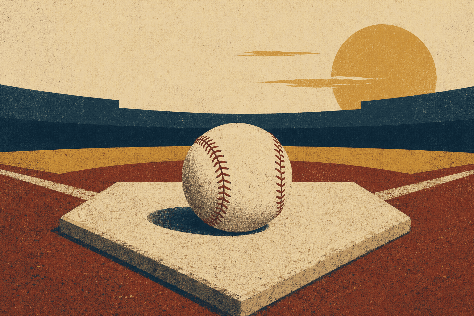 Baseball Victory - illustration, Jake Team LLC