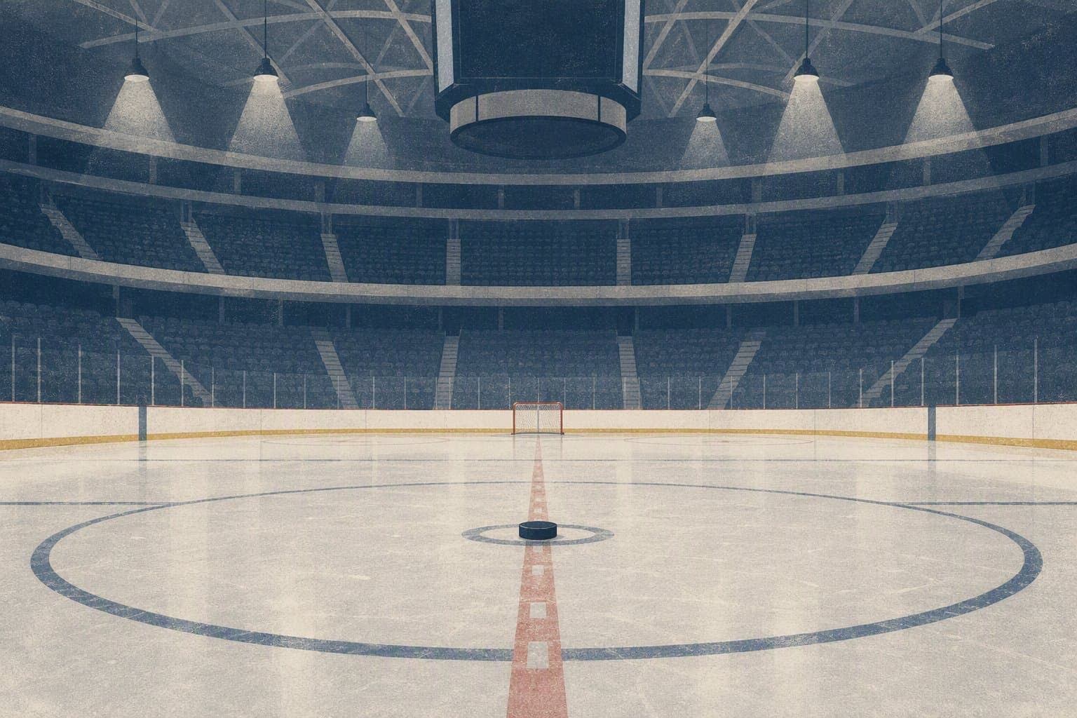 Ice hockey arena - illustration, Jake Team LLC