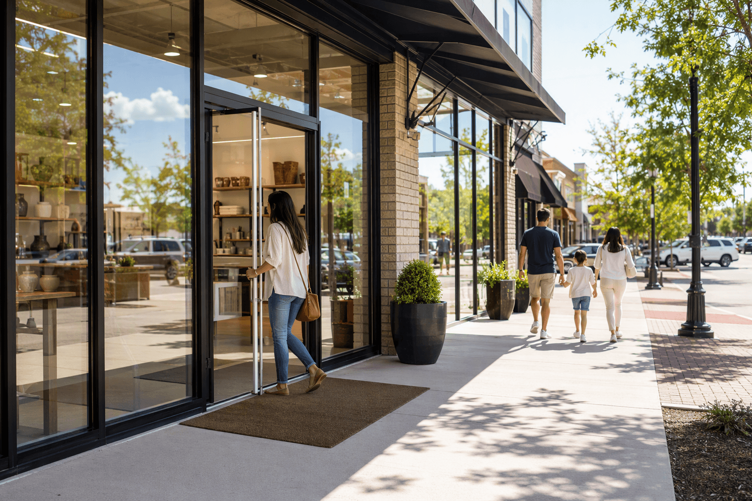 Retail Storefront Opening - illustration, Jake Team LLC