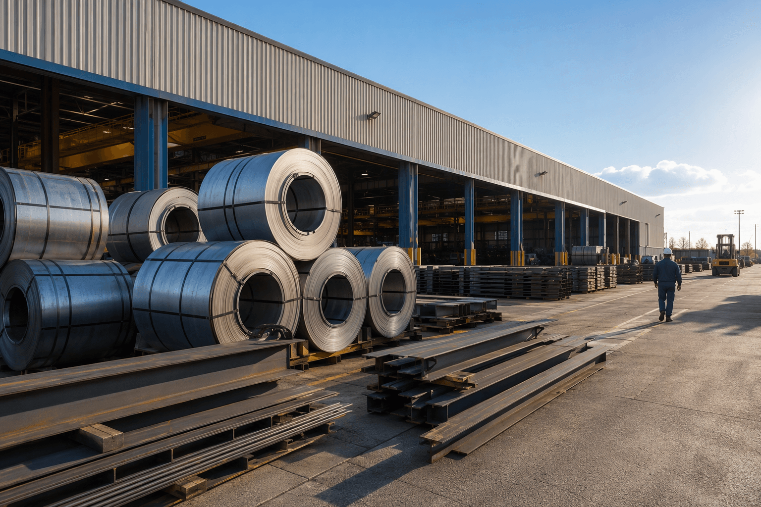 industrial steel supply - illustration, Jake Team LLC