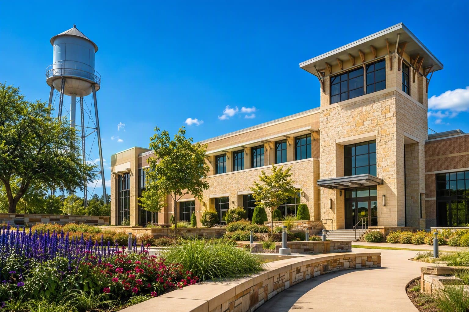 McKinney City Hall - illustration, Jake Team LLC