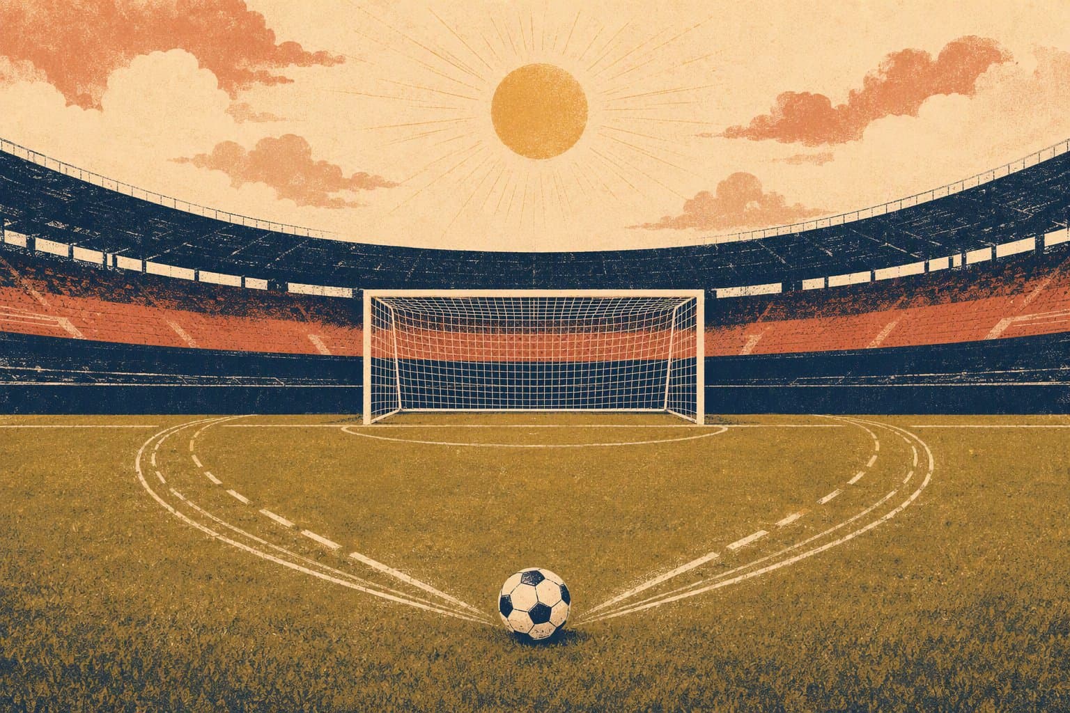 Soccer Draw - illustration, Jake Team LLC