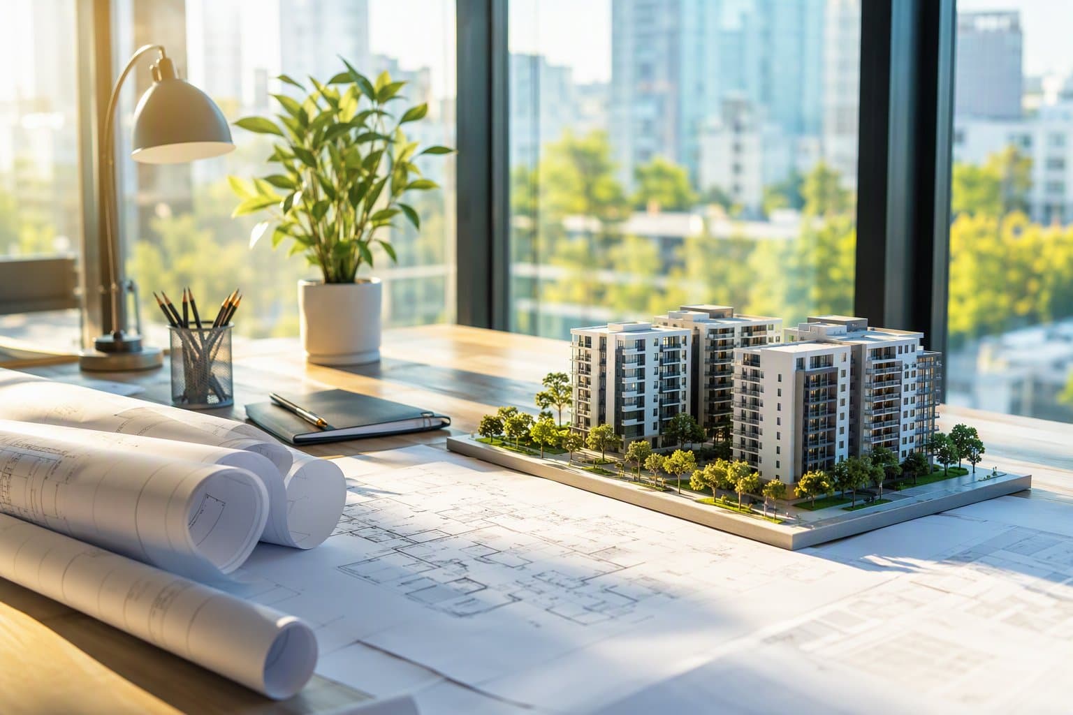 housing development plans - illustration, Jake Team LLC