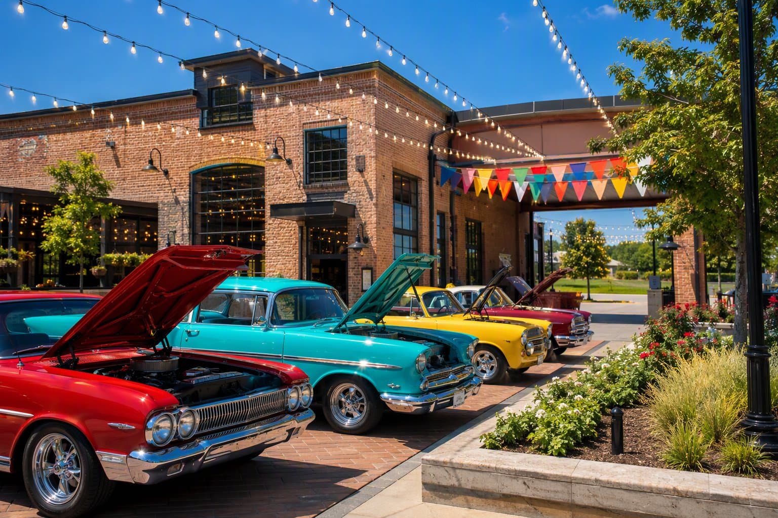 Car Show Festival - illustration, Jake Team LLC