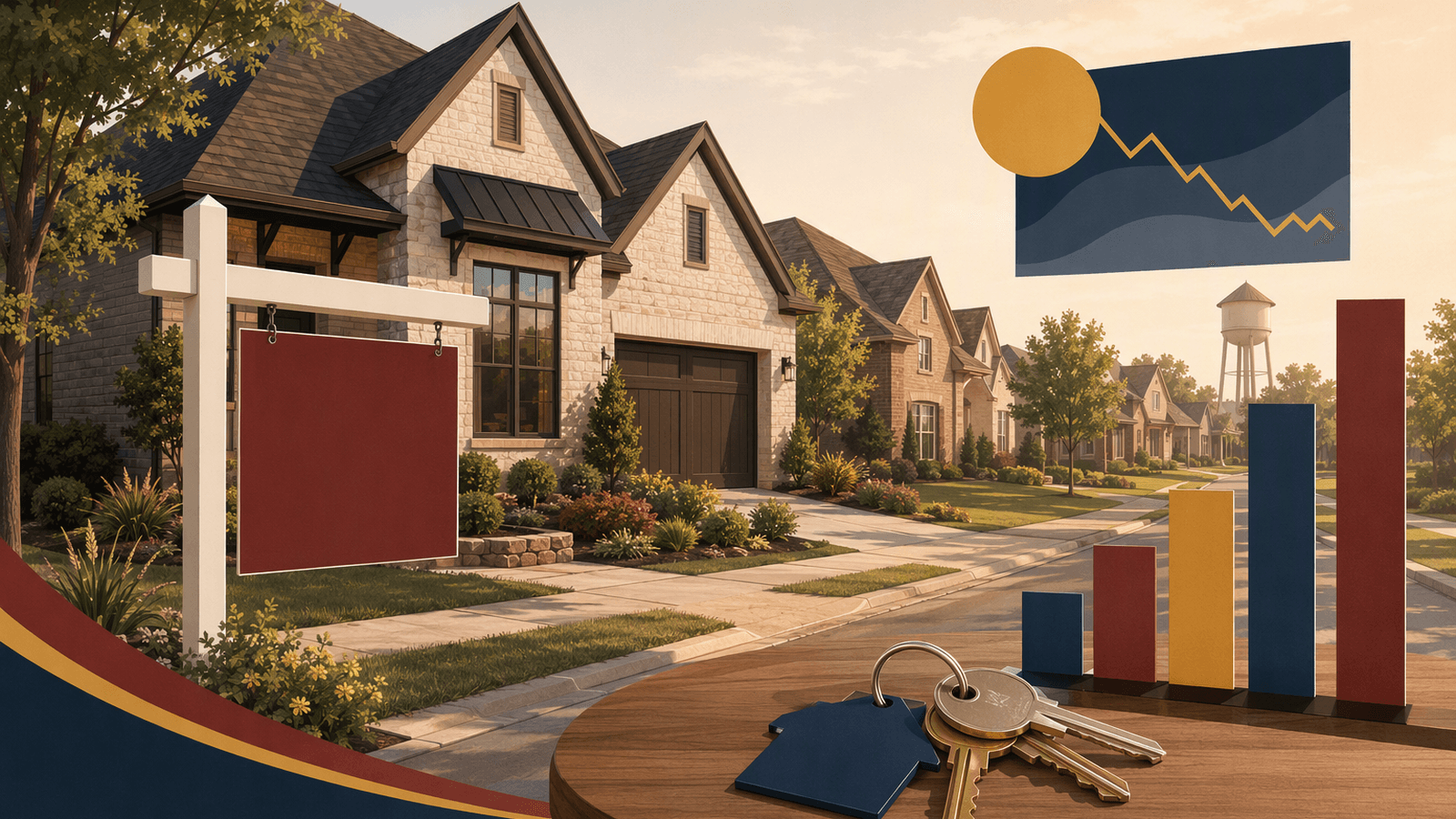 McKinney housing market. Illustration: Jake Team LLC