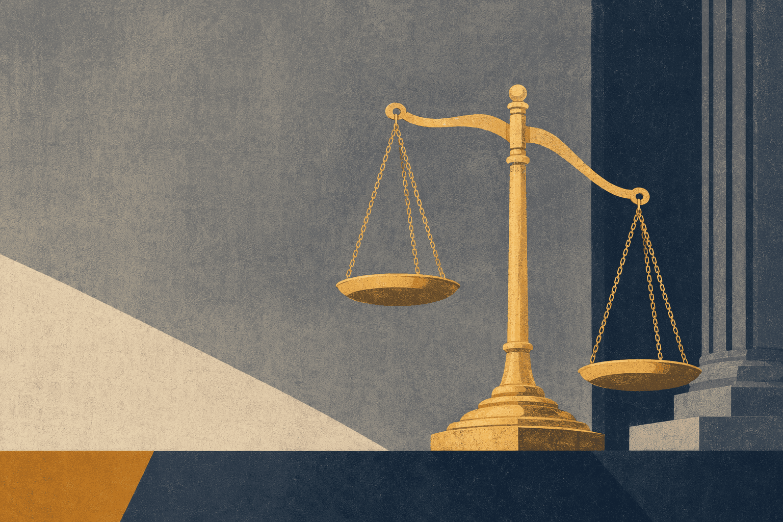 legal balance - illustration, Jake Team LLC