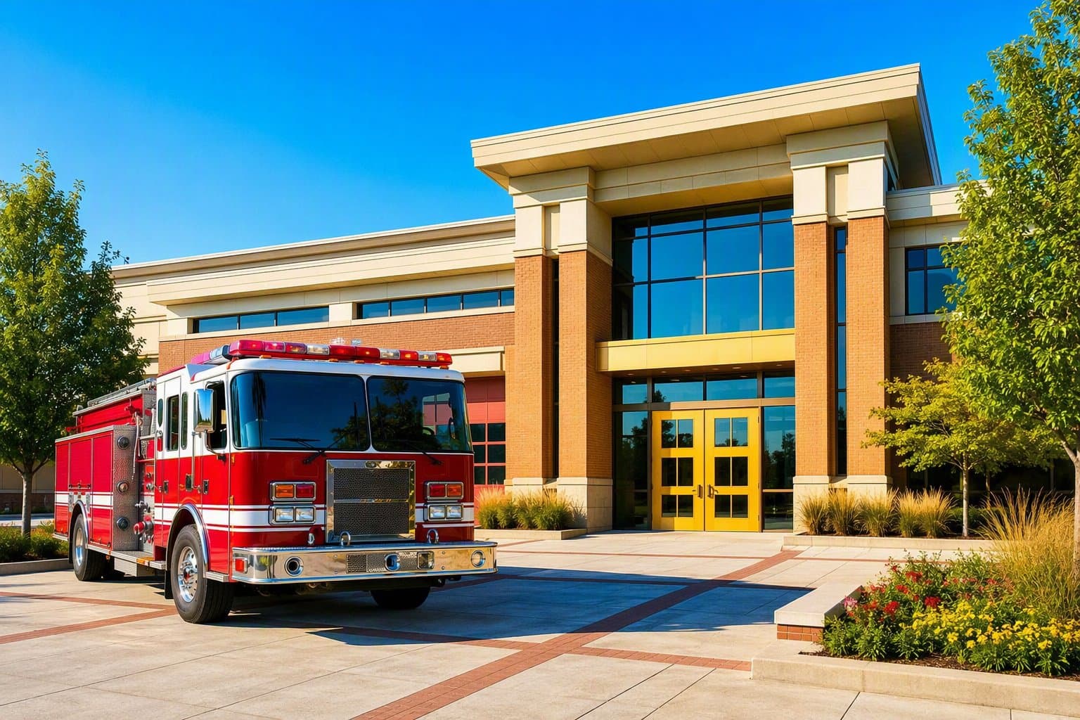 Civic Fire Service - illustration, Jake Team LLC